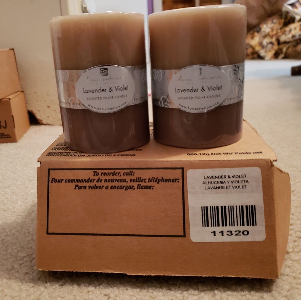 Pillar candles
